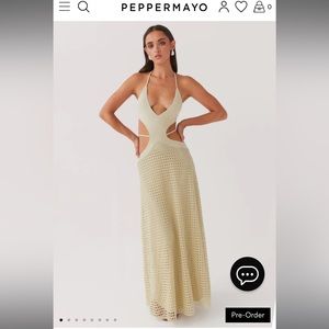 Peppermayo Enchanted Melodies Maxi Dress - Sage